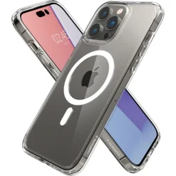 Etui Spigen Ultra Hybrid Mag Magsafe iPhone 14 Pro White Case