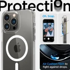 Etui Spigen Ultra Hybrid Mag Magsafe iPhone 14 Pro White Case