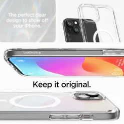 Etui Spigen Ultra Hybrid Mag Magsafe iPhone 15 White Case