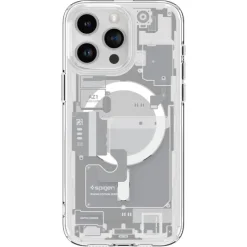Etui Spigen Ultra Hybrid Mag Magsafe iPhone 15 Pro Zero One White Case