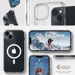 Etui Spigen Ultra Hybrid Mag Magsafe iPhone 14 White Case