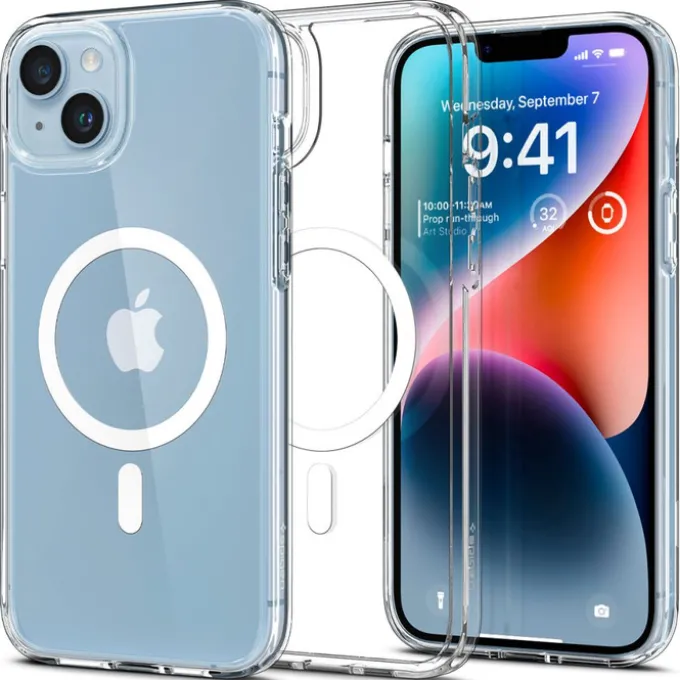 Etui Spigen Ultra Hybrid Mag Magsafe iPhone 14 White Case