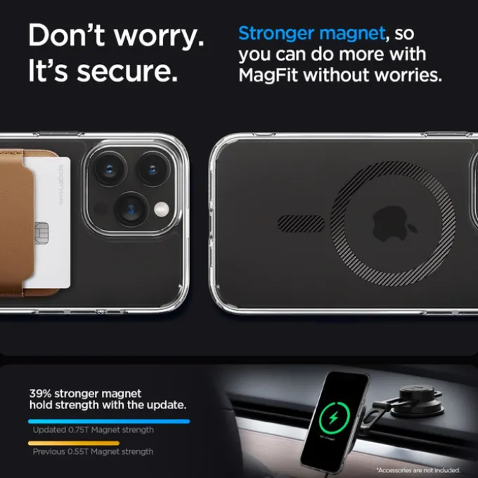 Etui Spigen Ultra Hybrid Mag Magsafe iPhone 15 Pro Carbon Fiber Case