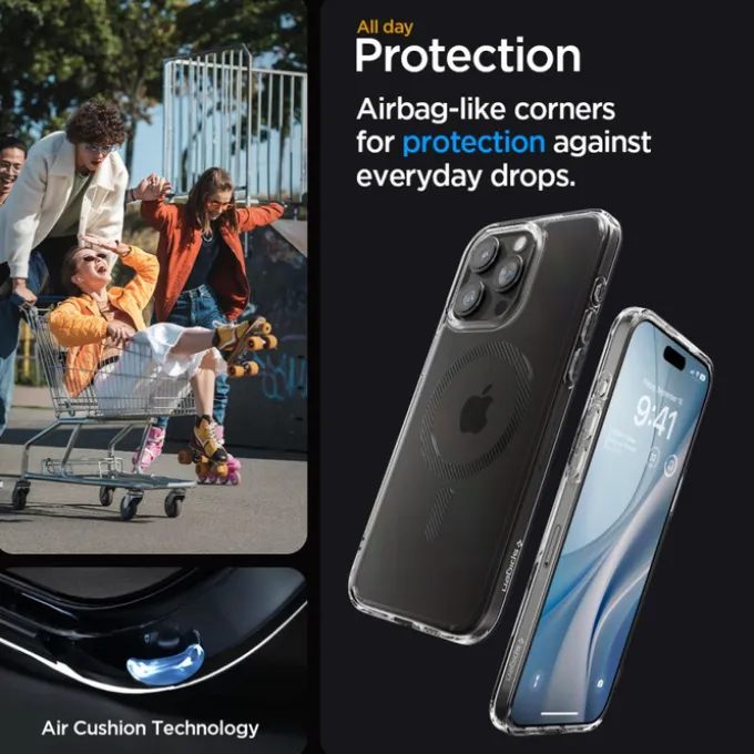 Etui Spigen Ultra Hybrid Mag Magsafe iPhone 15 Pro Carbon Fiber Case