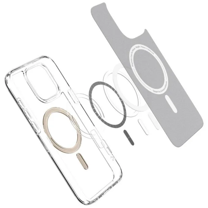 ETUI SPIGEN ULTRA HYBRID MAG MAGSAFE IPHONE 16 PRO MAX GOLD