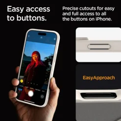ETUI SPIGEN ULTRA HYBRID MAG MAGSAFE IPHONE 16 PRO MAX FROST NATURAL TITANIUM