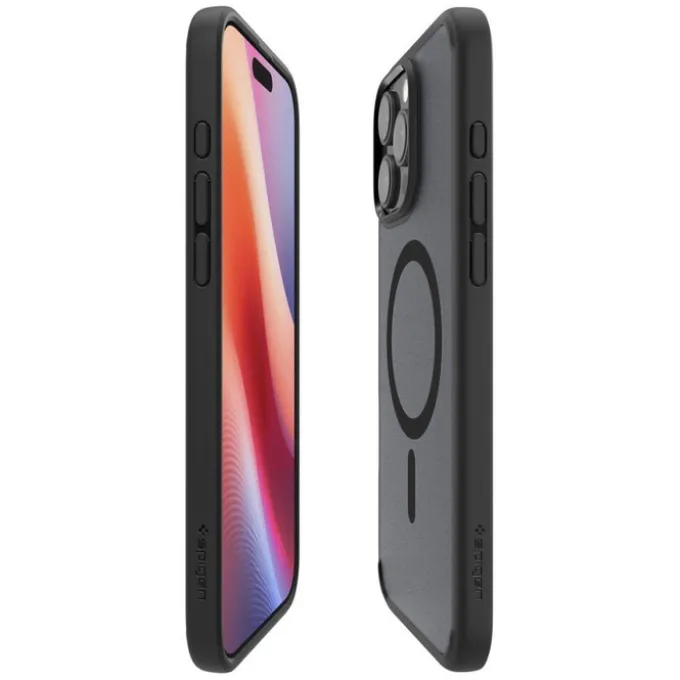 ETUI SPIGEN ULTRA HYBRID MAG MAGSAFE IPHONE 16 PRO MAX FROST BLACK
