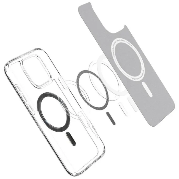 ETUI SPIGEN ULTRA HYBRID MAG MAGSAFE IPHONE 16 PRO CARBON FIBER