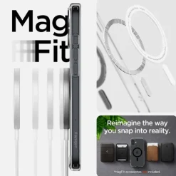 Etui SPIGEN ULTRA HYBRID MAG MAGSAFE IPHONE 16 PLUS BLACK