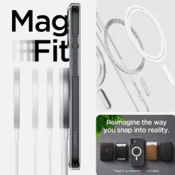 Etui SPIGEN ULTRA HYBRID MAG MAGSAFE IPHONE 16 PLUS WHITE