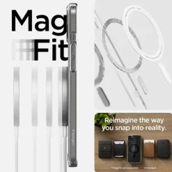 Etui Spigen Ultra Hybrid Mag Magsafe iPhone 15 Plus Black Case