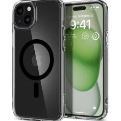 Etui Spigen Ultra Hybrid Mag Magsafe iPhone 15 Plus Black Case