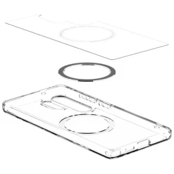Etui SPIGEN ULTRA HYBRID MAG MAGSAFE GALAXY S25 ULTRA CLEAR/WHITE