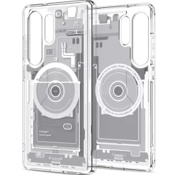 Etui SPIGEN ULTRA HYBRID MAG MAGSAFE GALAXY S25 ULTRA ZERO ONE WHITE