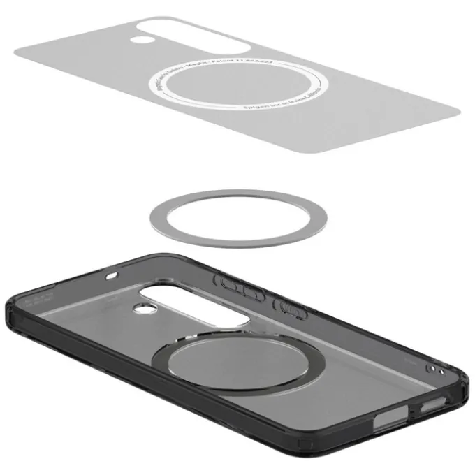 Etui SPIGEN ULTRA HYBRID MAG MAGSAFE GALAXY S25 FROST BLACK