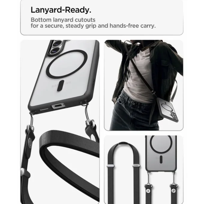 ETUI SPIGEN ULTRA HYBRID MAG SAMSUNG GALAXY S26+ PLUS MAGSAFE MATTE BLACK