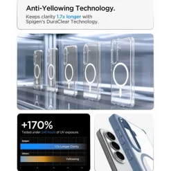 ETUI SPIGEN ULTRA HYBRID MAG SAMSUNG GALAXY S26 MAGSAFE LIGHT BLUE