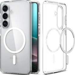 ETUI SPIGEN ULTRA HYBRID MAG SAMSUNG GALAXY S26+ PLUS MAGSAFE CLEAR/WHITE