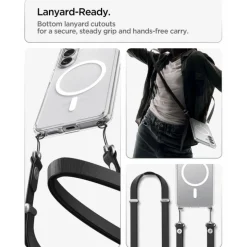ETUI SPIGEN ULTRA HYBRID MAG SAMSUNG GALAXY S26+ PLUS MAGSAFE CLEAR/WHITE