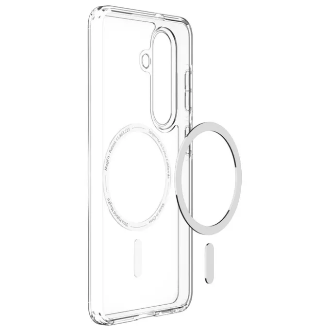 ETUI SPIGEN ULTRA HYBRID MAG SAMSUNG GALAXY S26+ PLUS MAGSAFE CLEAR/WHITE