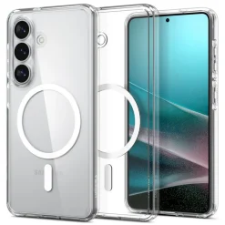 ETUI SPIGEN ULTRA HYBRID MAG SAMSUNG GALAXY S26 MAGSAFE CLEAR/WHITE