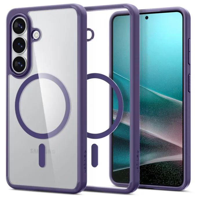 ETUI SPIGEN ULTRA HYBRID MAG SAMSUNG GALAXY S26+ PLUS MAGSAFE DEEP PURPLE