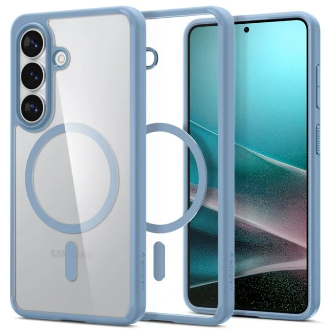 ETUI SPIGEN ULTRA HYBRID MAG SAMSUNG GALAXY S26+ PLUS MAGSAFE LIGHT BLUE
