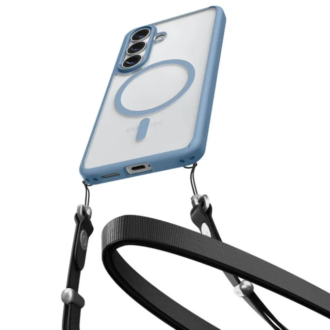ETUI SPIGEN ULTRA HYBRID MAG SAMSUNG GALAXY S26+ PLUS MAGSAFE LIGHT BLUE