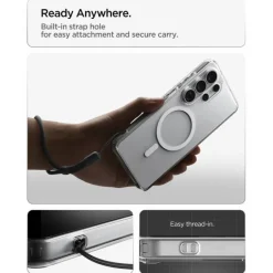 ETUI SPIGEN ULTRA HYBRID MAG SAMSUNG GALAXY S26 ULTRA MAGSAFE CLEAR/WHITE