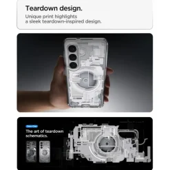 ETUI SPIGEN ULTRA HYBRID MAG ZERO ONE SAMSUNG GALAXY S26+ PLUS MAGSAFE WHITE