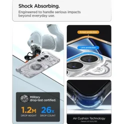 ETUI SPIGEN ULTRA HYBRID MAG ZERO ONE SAMSUNG GALAXY S26 MAGSAFEWHITE