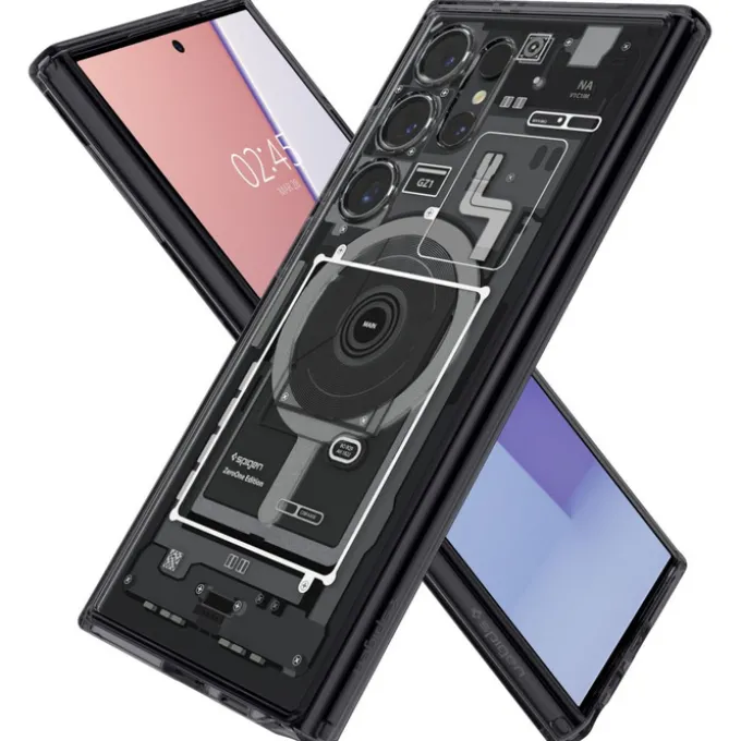 Etui Spigen Ultra Hybrid Onetap Ring Magsafe Samsung Galaxy S24 Ultra Zero One Case