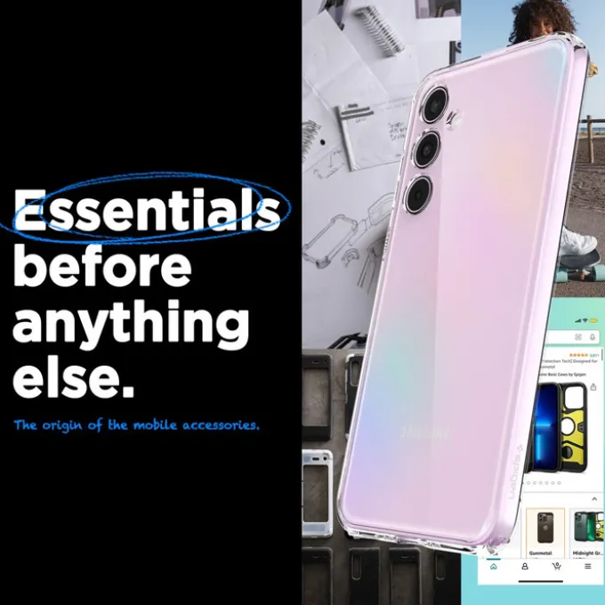 Etui Spigen Ultra Hybrid Samsung Galaxy A35 5g Crystal Clear Case