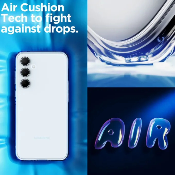 Etui Spigen Ultra Hybrid Samsung Galaxy A35 5g Crystal Clear Case