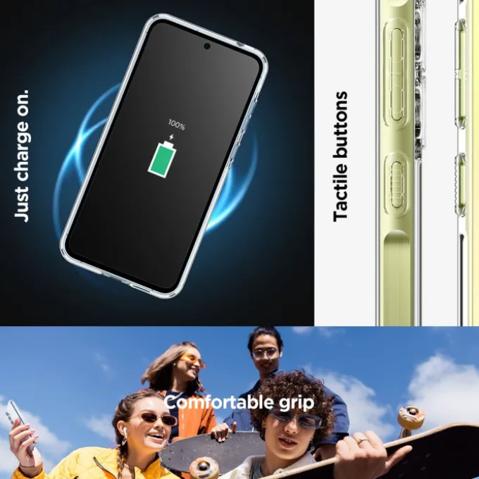 Etui Spigen Ultra Hybrid Samsung Galaxy A55 5g Crystal Clear Case