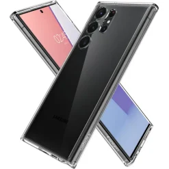 Etui Spigen Ultra Hybrid Samsung S23 Ultra Crystal Clear Przezroczysty Case