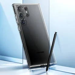 Etui Spigen Ultra Hybrid Samsung S23 Ultra Crystal Clear Przezroczysty Case