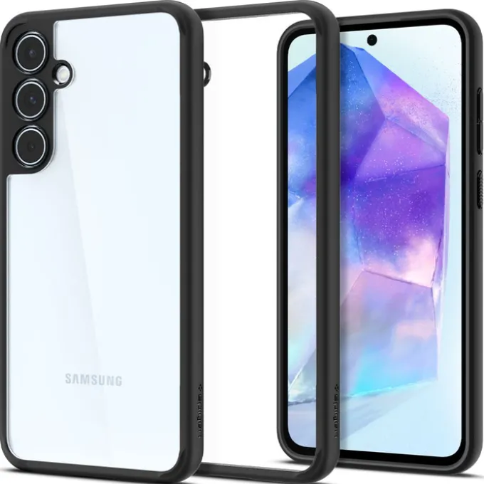 Etui Spigen Ultra Hybrid Samsung Galaxy A55 5g Matte Black Case