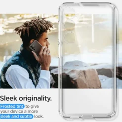 Etui Spigen Ultra Hybrid Samsung Galaxy S24+ Plus Crystal Clear Case