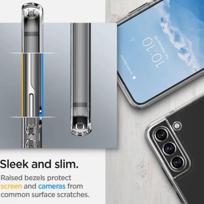 ETUI SPIGEN Ultra Hybrid Samsung Galaxy S22 Crystal Przezroczyste Clear Case