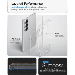ETUI SPIGEN ULTRA HYBRID SAMSUNG GALAXY S26+ PLUS ULTRA HYBRID CRYSTAL CLEAR