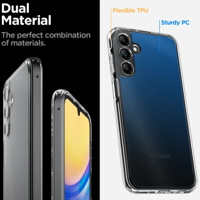 Etui Spigen Ultra Hybrid Samsung Galaxy A15 4g / 5g Crystal Clear Case