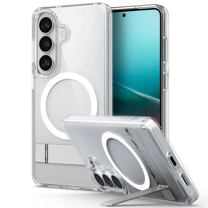 ETUI SPIGEN ULTRA HYBRID "S" MAG SAMSUNG GALAXY S26 MAGSAFE CLEAR/WHITE