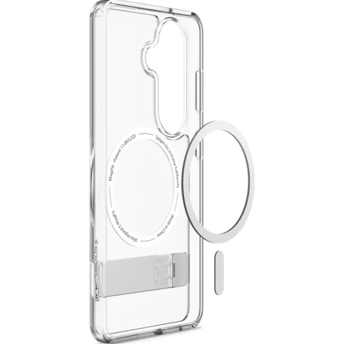 ETUI SPIGEN ULTRA HYBRID "S" MAG SAMSUNG GALAXY S26 MAGSAFE CLEAR/WHITE