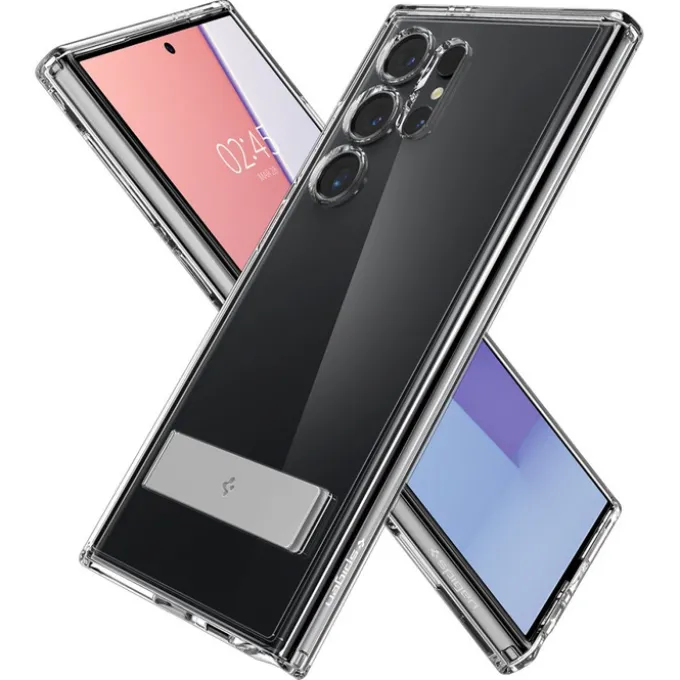 Etui Spigen Ultra Hybrid ”s” Samsung Galaxy S24 Ultra Crystal Clear Case