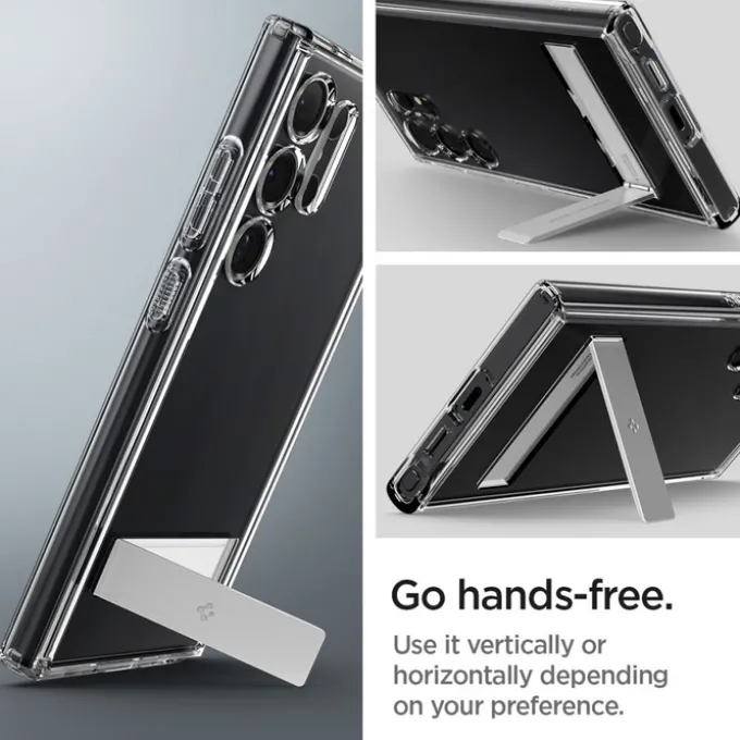 Etui Spigen Ultra Hybrid ”s” Samsung Galaxy S24 Ultra Crystal Clear Case