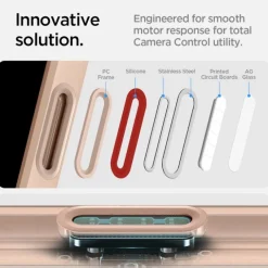 Etui SPIGEN ULTRA HYBRID ”T” MAG MAGSAFE IPHONE 16 PRO FROST ROSE TITANIUM