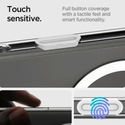 ETUI SPIGEN ULTRA HYBRID ”T” MAG MAGSAFE IPHONE 16 PRO WHITE