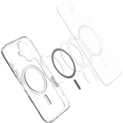 Etui SPIGEN ULTRA HYBRID ”T” MAG MAGSAFE IPHONE 16 WHITE