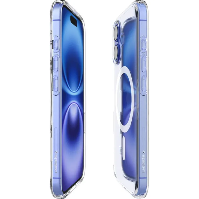 Etui SPIGEN ULTRA HYBRID ”T” MAG MAGSAFE IPHONE 16 WHITE